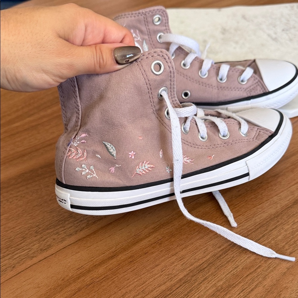 Converse Girl High-Top Sneakers - Picture 5 of 11
